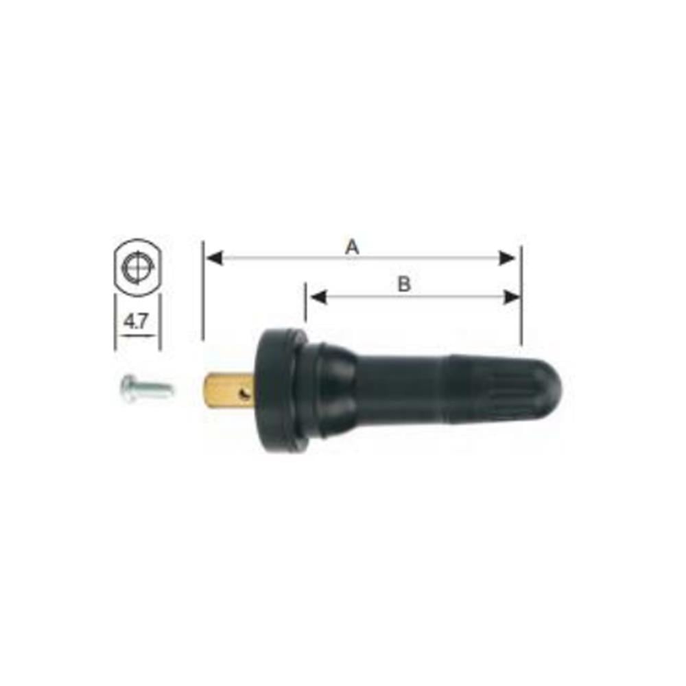 TPMS 413D Kauçuk Sibop TPMS-413D SUNSOUL