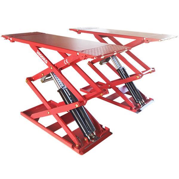 UNITE U-B30-Y 2 Metre/3 TON Makaslı/Havalı Kilit/Kilitli Rampa Lift 380V