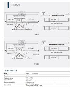 UNITE ÖN DÜZEN ROT AYAR LİFTİ YAVRULU 5 METRE 5.5 TON D-55