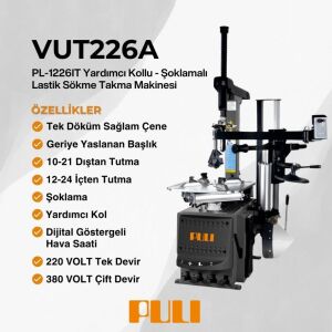 PULI PL-1226IT (U-226A) Tam Oto Çift Devir Şok-Aparat 10-24 380V-3V