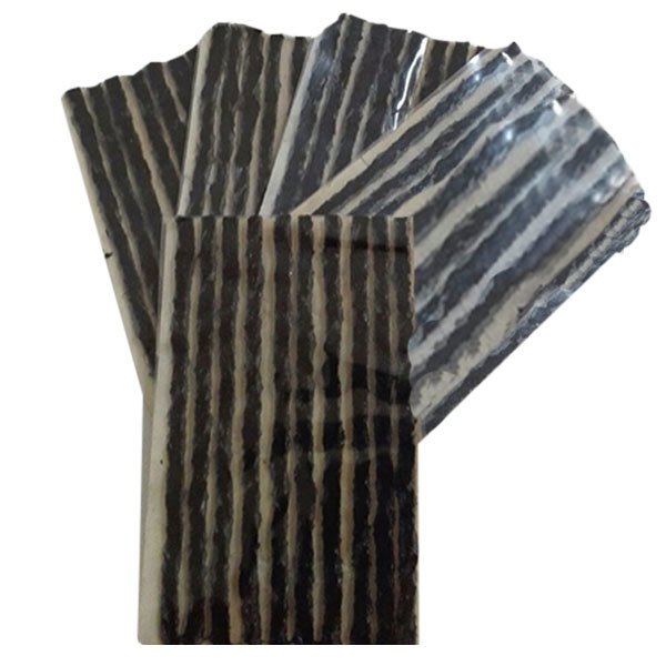 10 CM KISA SIYAH INCE MOTORSIKLET LASTIK TAMIR FITILI (50) KWIK USA