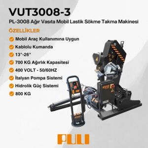 PULI U-3008 (U-2908) Ağır Vasıta Mobil Sökme Takma 13-26 380V GRİ