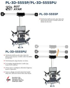 UNITE 3D ÖNDÜZEN-ROT AYAR KANAL- LIFT MODELI  PL-3D-5555PU