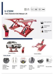 UNITE HIDRO ELEKTRIKLI-KILIT MAKASLI LIFT 1 METRE 3 TON U-Z30M