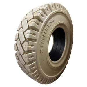 16x6-8 Premium Forklift Beyaz Dolgu Lastik Sekmanli RUBBERKING 4.33R-8 (1668)