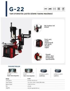 UNITE G-22 FULL OTOMATIK APARATLI SÖKME TAKMA 12-27 220V