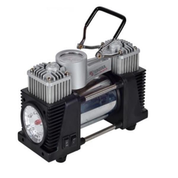 Mini Hava Kompresörü 2 Silindir 12V/300W/ 150PSI/60L/DK. SSAC-4060